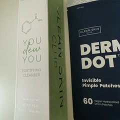 Clean Skin Club – You Dew You Fortifying Cleanser 3.88 Fl Oz + 60 Pimple Patches