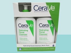 CERAVE HYDRATING FACIAL CLEANSER FOR NORMAL TO DRY SKIN 12 OZ 2PCS GIFT SET BOX