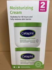 2 Pack Cetaphil Moisturizing Cream Hydrates For 48 Hours 16 Oz.