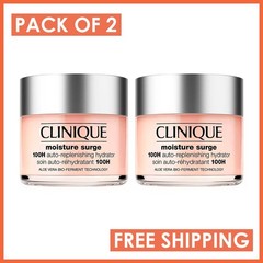 Clinique Moisture Surge 100H Auto-Replenishing Hydrator 125ml/4.2oz – Pack of 2
