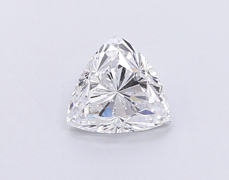1Ct Trillion Cut Certified Lab Grown Diamond D Color VVS1 Clarity Loose Gemstone