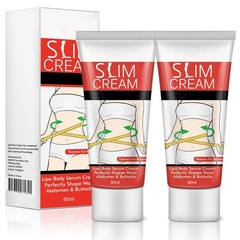 2 Pack Hot Cream, Slimming Fat Burning Cream for Belly, 2 Fl Oz (Pack of 2)