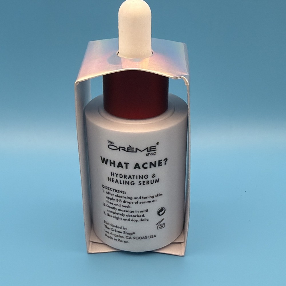 The Crème Shop What Acne? Face/Neck Serum w/ Vitamin C & Glycolic Acid