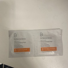 Dr Dennis Gross Alpha Beta Universal Daily Peel SAMPLE 09/2025