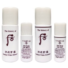 The history of Whoo Seol Radiant White Balancer (25pcs) + Lotion (25pcs) 50pcs