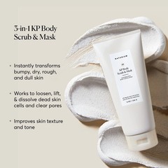 Naturium KP Body Scrub & Mask for Keratosis Pilaris, Bump 8 Ounce (Pack of 1)