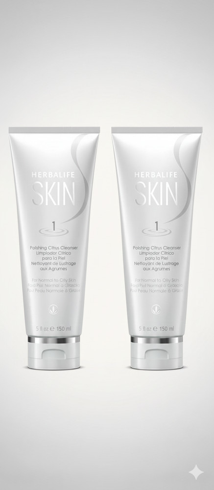 2X Herbalife SKIN® Polish Citrus Cleanser