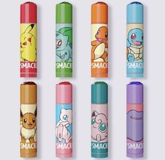 Lip Smacker Pokemon 8pc Lip Balm Set Multicolor Unisex Balm Formulation