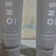 ONSIDE Fragrance Free Body Cream Deep Moisture Niacinamide 7.1 fl oz 2pk