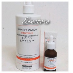 Skin by Zaron Vitamin C Brightening Body Lotion + Vitamin C Serum (2Pcs)