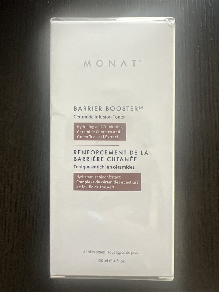 Monat Barrier Booster Ceramide Infusion Toner 120 ml / 4 fl oz – New/Sealed!