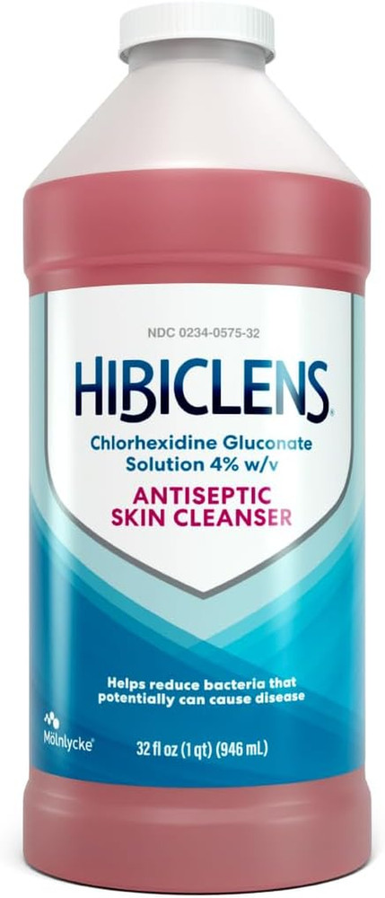 – Antimicrobial and Antiseptic Soap and Skin Cleanser – 32 Oz – for Home and Hos