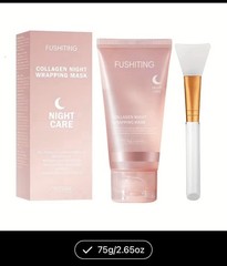 FUSHITING Collagen Night Wrapping Mask – Collagen, Ceramide, Hyaluronic Acid &