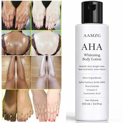 AHA Brightening Body Cream Alpha Hydroxy Acid Vitamin C Whitening 100ml / 3.4oz