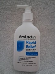 AmLactin Rapid Relief Restoring Lotion + Ceramides, 7.9 Oz, Pump Bottle