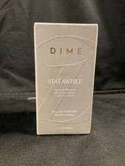 Perfume for Women Stay Awhile Warm Gourmand 1.7 oz Clear DIME Beauty Toasted