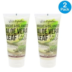 Urban Hydration Aloe Vera Face Wash 6oz 2 Pack New