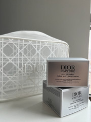 Dior Skincare Capture Day Cream + Night Cream Limited Edition Pouch ($352 value)