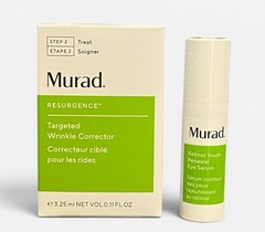 Murad 2- Piece SAMPLE-SIZE Set RESURGENCE Wrinkle Corrector & RETINOL Eye Serum