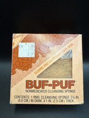 Vintage New Old Stock BUF PUF Non medicated Cleansing Sponge 3M