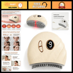 Lymphatic Drainage Face Brush Massager – Double Chin Reducer & Sculpting Tool