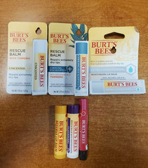 6 Pack: Burt&rsquo;s Bees Beeswax Lip Balm *ASSORTED TUBES* SEE PHOTOS E14D