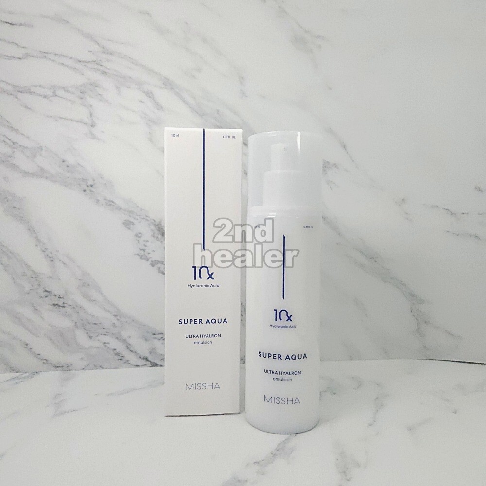 MISSHA Super Aqua Ultra Hyalron Emulsion 130ml Moisturizing Brightening K-Beauty