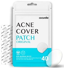 AVARELLE Cover Patches (40 Count) Absorbing Hydrocolloid 40 Count (Pack of 1)