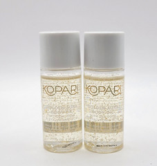 Kopari 2 PACK Golden Aura Body Oil W/ 24k Gold & Hyaluronic Acid .7 oz each NEW