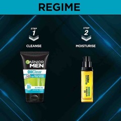 Garnier Men Oil Clear Face Wash, 100G 100Gm 3.53 Ounce (Pack of 1)
