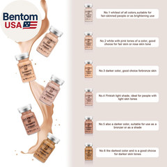 Facial Glow Foundation Starter Kit – Combined with Niacinamide and Peptides to E