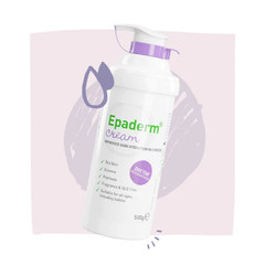 EPADERM Emollient & Skin Cleanser 2 In 1 Cream 500g