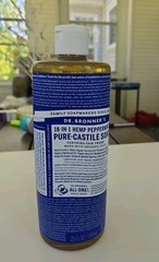 Dr. Bronner&rsquo;s Organic Pure Castile Liquid Soap Peppermint – 25 fl oz Bottle