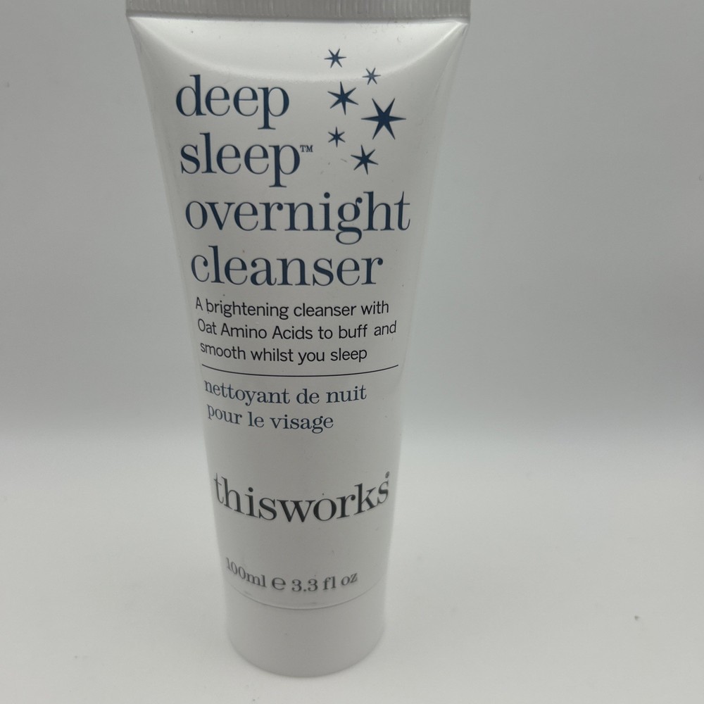 THIS WORKS DEEP SLEEP OVERNIGHT CLEANSER 3.3 FL. OZ.- OAT AMINO ACIDS-New/Sealed