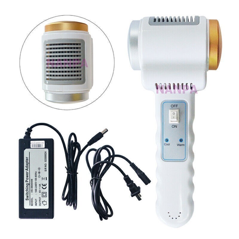 Hot & Cold Hammer Facial Lift Skin Rejuvenation Tighten Massager Beauty Machine