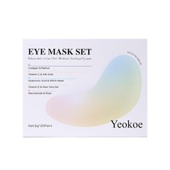 Yeokoe Under Eye Patches for Dark Circles,Eye Mask for Puffy Eyes With Collagen,