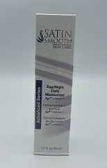 SATIN SMOOTH Skin Care DAY/NIGHT MOISTURIZER Lotion 1.7 oz Travel Size