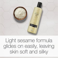 2PK Neutrogena Body Oil, Light Sesame Formula