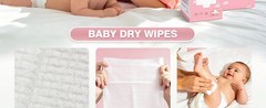 Face Towels Disposable, Soft Clean Towels for Face, 100Count（2 Box） | Super Soft