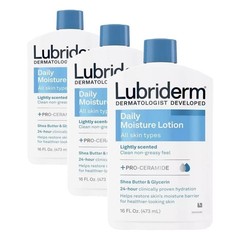 Lubriderm Daily Moisture Lotion 16 fl oz with Vitamin B5 – Non-Greasy Hydrating