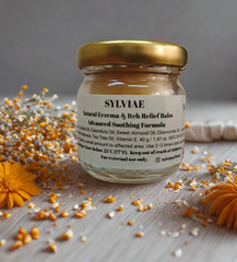Gentle Calendula Balm for Sensitive Skin, Natural Herbal Moisturizer, Comforting