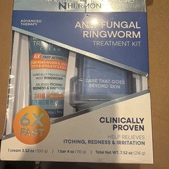 The Best Anti-fungal Ringworm Treatment Kit – 3.52 Oz Cream And 1 4oz Soap Bar
