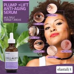 Elastalift Collagen Serum For Face + 2 Piece Set, Cream +