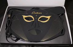 LuxRenew Red Light Therapy Mask for Face & Neck, LED Near-infrared & Red Light