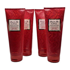 Lot of 4 New Bath & Body Works You&rsquo;re The One Ultra Shea Body Cream 8oz / 226g
