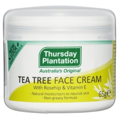 Thursday Plantation Tea Tree Face Cream with Rosehip and Vitamin E – 65 g