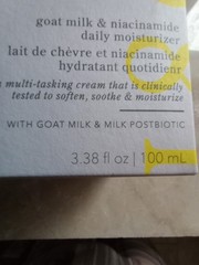 BEEKMAN 1802 Bloom Cream REFILL POD Daily Moisturizer With Goatmilk 3.38 oz