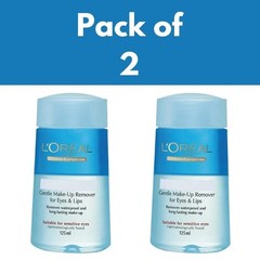 2 X L&rsquo;Oréal Paris Make-Up Remover, For Lips, Eyes and Face, Removes – 125ml V383