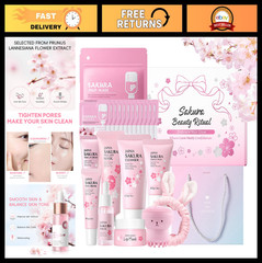 Teen Girls Skincare Set 33PCS – Complete Facial Care Kits, Daily Pamper Gifts