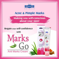 Hapdco Marks Go Cream Remove Blemishes, Dark Circle Advance Natural Formula 25gm